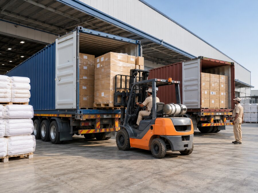 Container loading