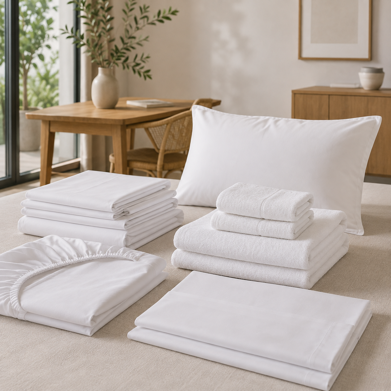 Airbnb bundle linens and towels