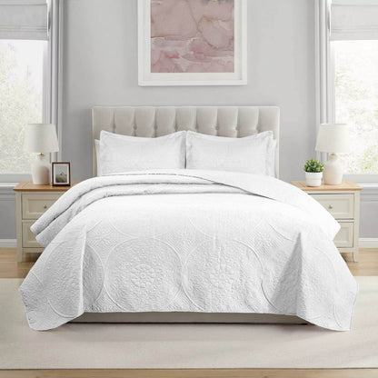 Quilt Bedding Set Floral Bedspread
