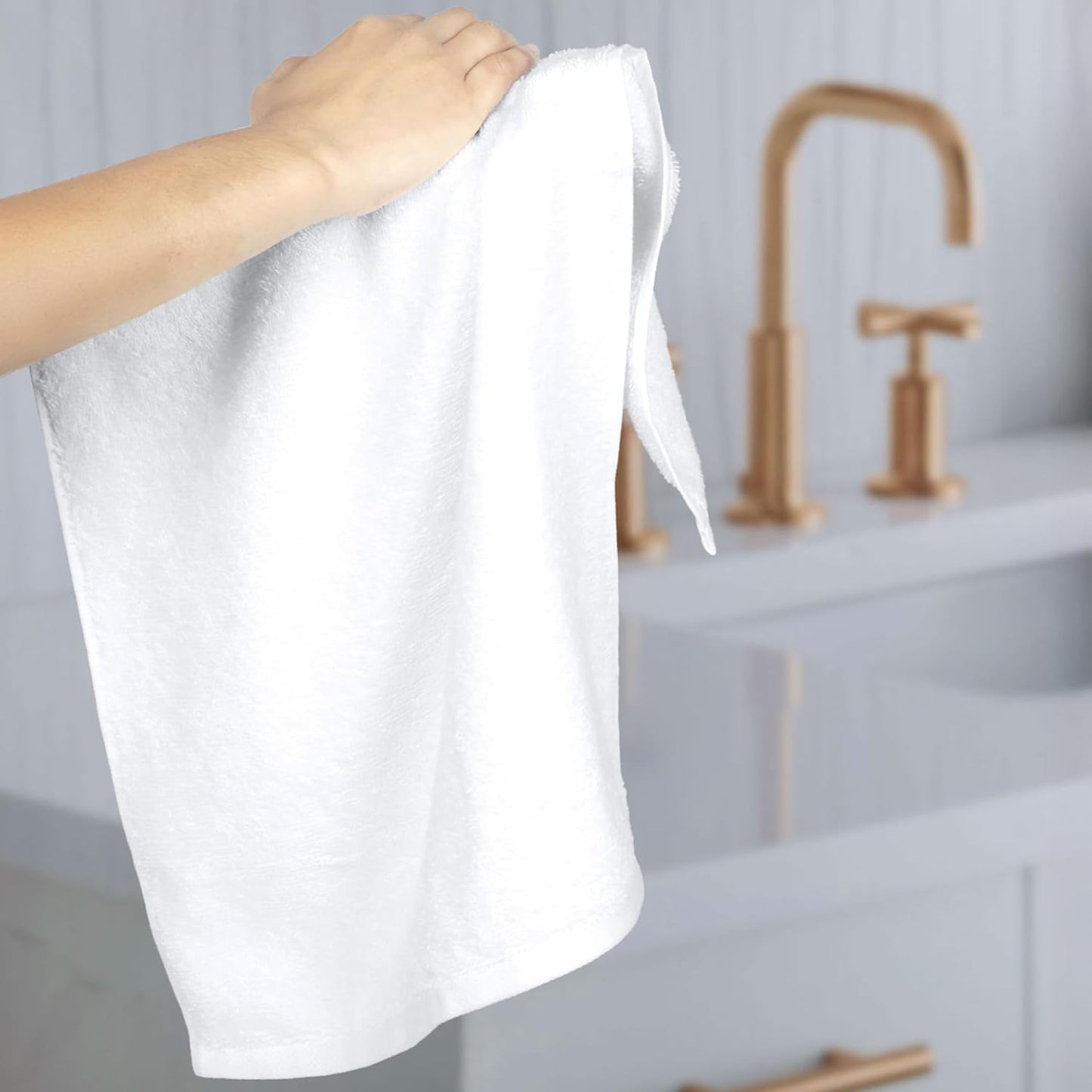 Cotton Hand Towel, 500 GSM