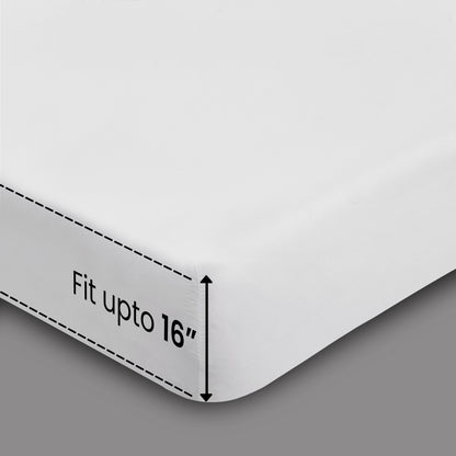 Microfibre Fitted Sheet