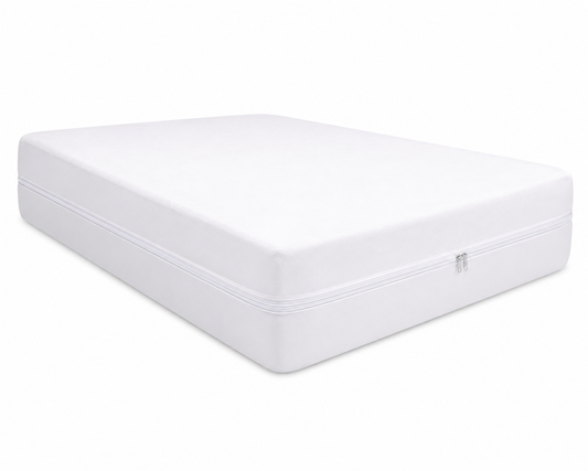100% Waterproof Zippered Mattress Encasement, Microfibre