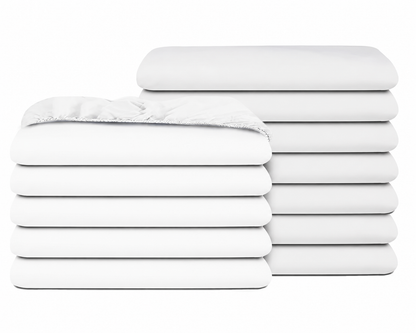 Microfibre Flat Sheet - Pack of 12