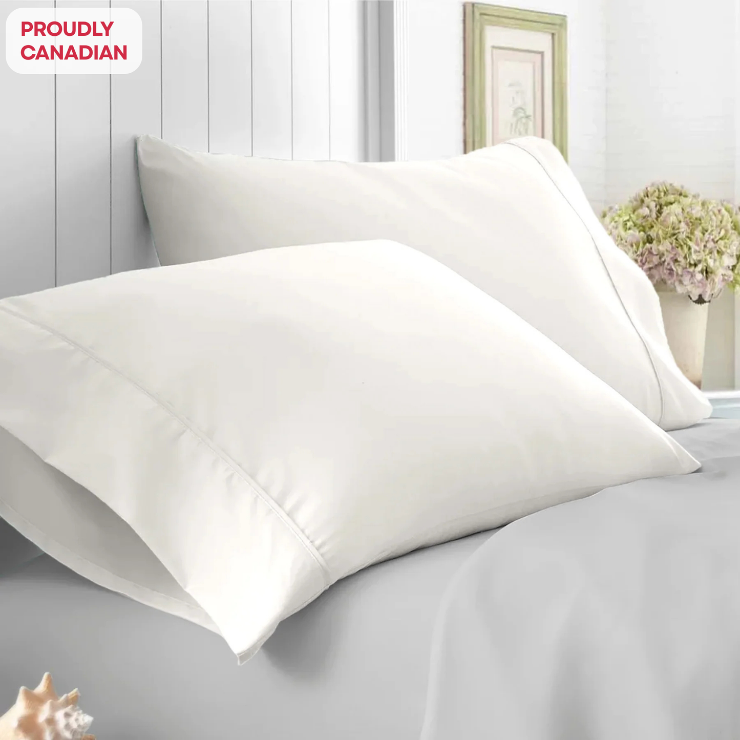 Microfiber Pillowcase White
