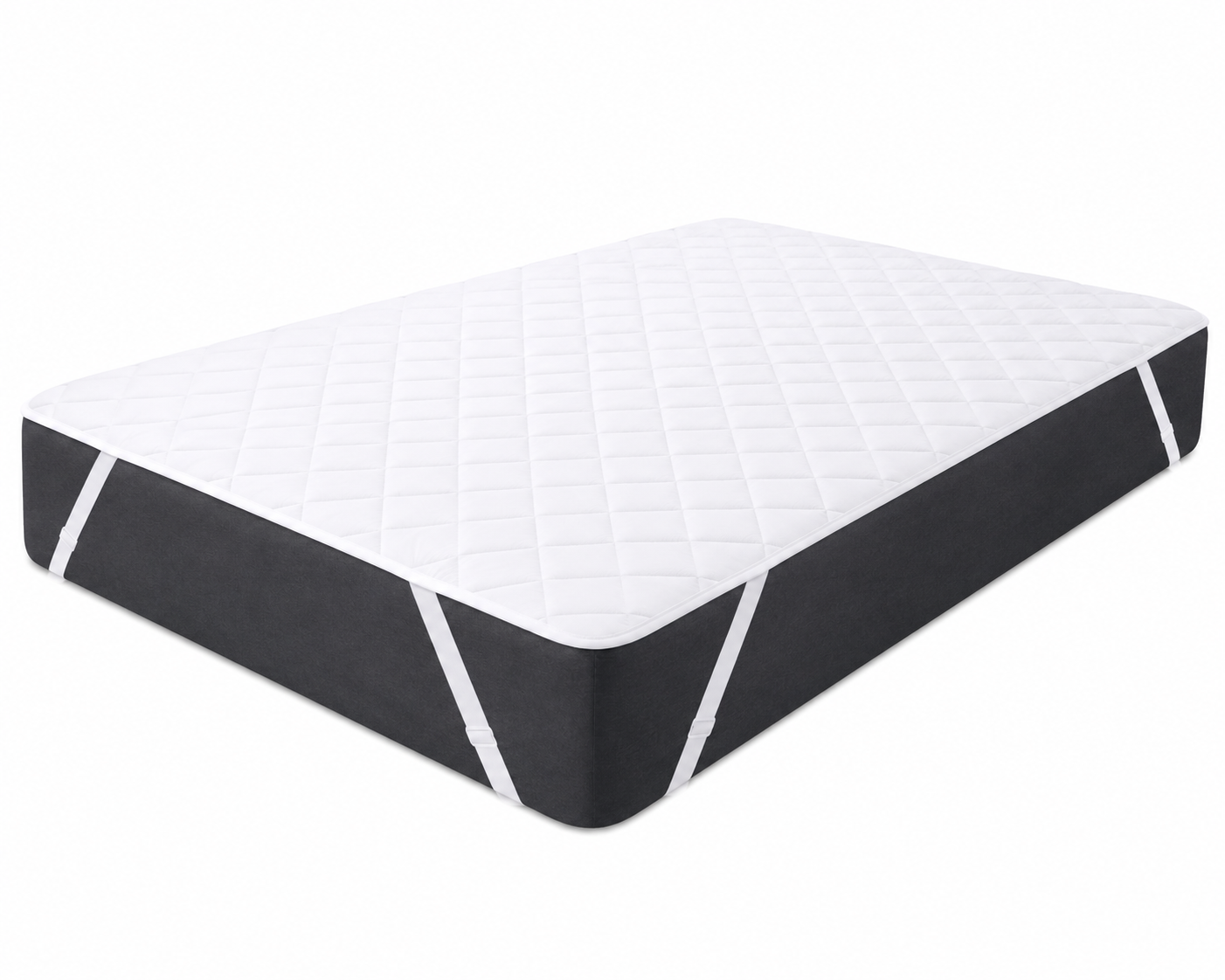 Waterproof Mattress Pad With Elastic Strap