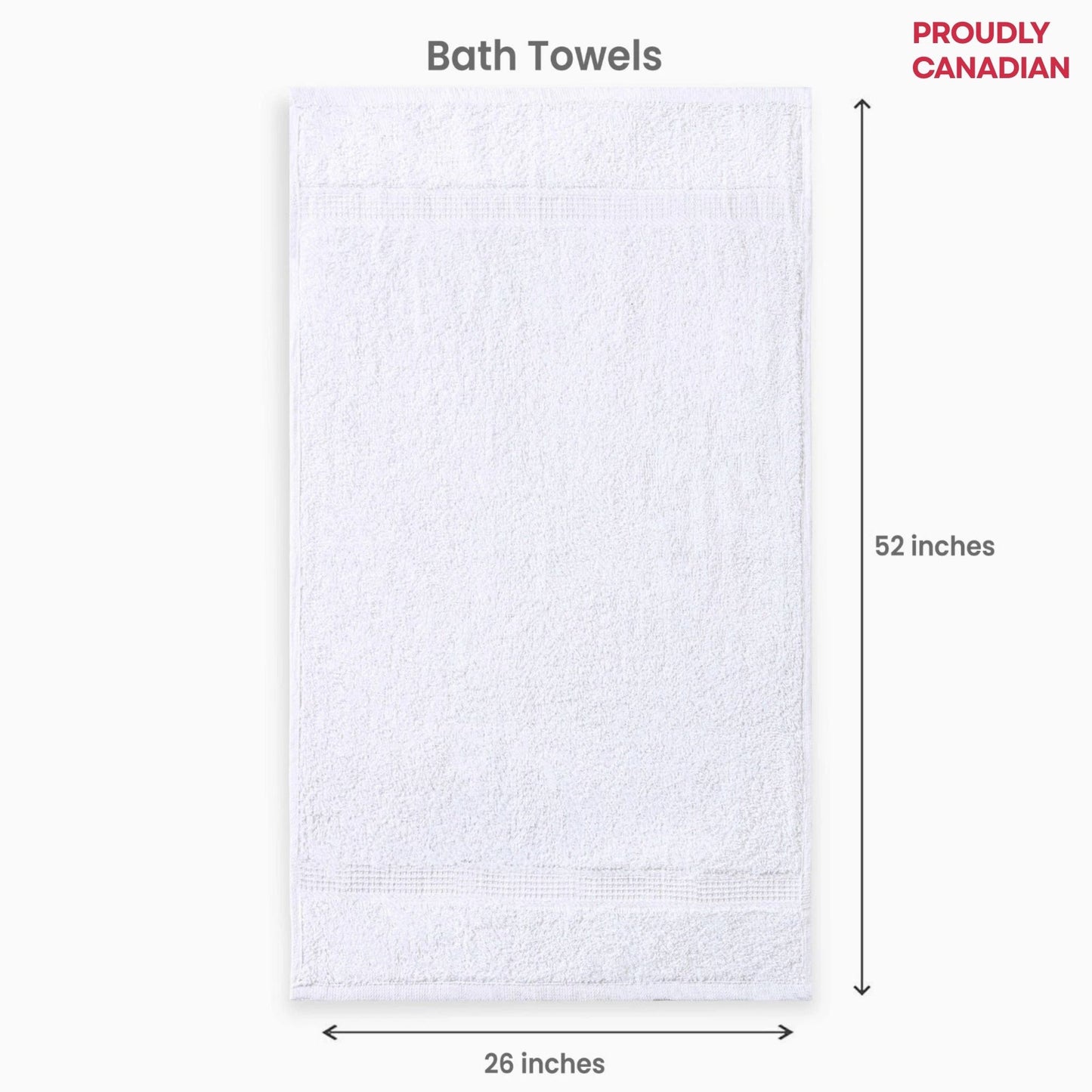 Cotton Bath Towel, 500 GSM