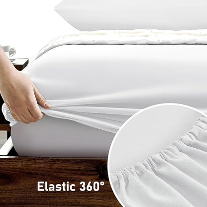 Microfibre Fitted Sheet