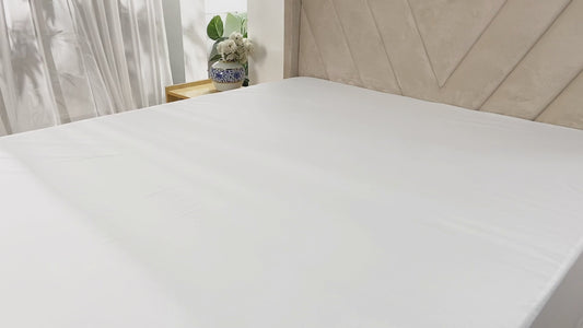 100% Waterproof Zippered Mattress Encasement, Microfibre